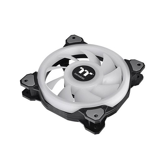 VENTILADOR 140X140 THERMALTAKE RING QUAD RGB PACK 3UDS - Imagen 2