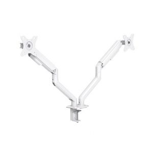 SOPORTE DE MESA TV TOOQ 17-32  2 PANTALLAS BLANCO