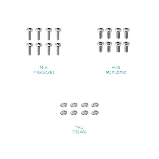 SOPORTE DE MESA TV TOOQ 17-32 2 PANTALLAS BLANCO - Imagen 5