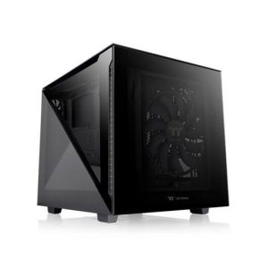 TORRE MICRO ATX THERMALTAKE DIVIDER 200 TG NEGRO