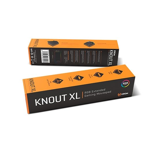 ALFOMBRILLA KROM KNOUT XL RGB - Imagen 4