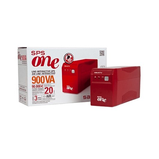 SAI/UPS 700VA SALICRU SPS 700 ONE 2XSCHUKO INTERACT - Imagen 3