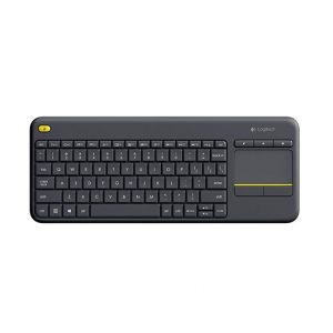 TECLADO LOGITECH K400 PLUS WIRELESS TOUCHPAD NEGRO
