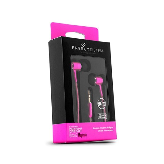 AURICULARES ENERGY SISTEM URBAN 2 MAGENTA - Imagen 5