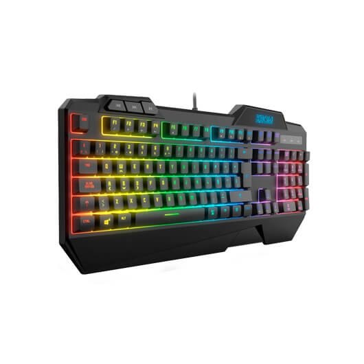 TECLADO+RATÓN KROM KRUSHER GAMING USB - Imagen 2