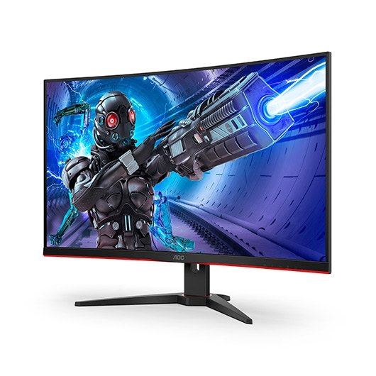 MONITOR GAMING LED 31.5 AOC C32G2ZE/BK CURVO - Imagen 2