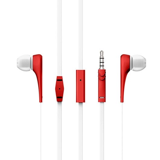 AURICULARES MICRO ENERGY SISTEM STYLE 1+ ROJO - Imagen 3