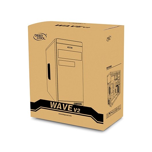 TORRE M-ATX DEEPCOOL WAVE V2 NEGRO - Imagen 6