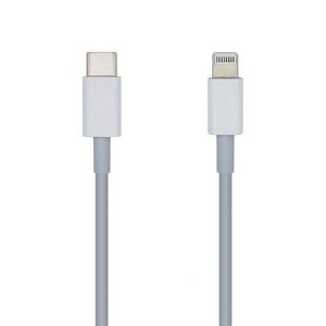 CABLE LIGHTNING A USB AISENS PARA APPLE 20CM BLANCO