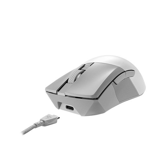 RATON OPTICO WIRELESS ASUS ROG GLADIUS III AIMPOINT WHITE - Imagen 3
