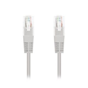 CABLE RED UTP CAT6 RJ45 NANOCABLE 25CM GRIS