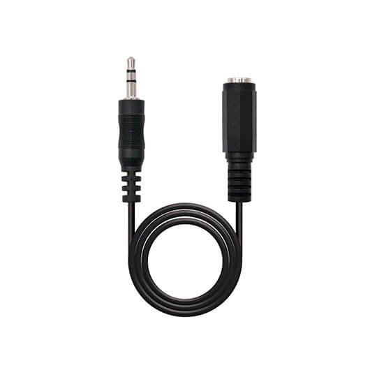 CABLE AUDIO JACK-3.5M A JACK-3.5H NANOCABLE 3M
