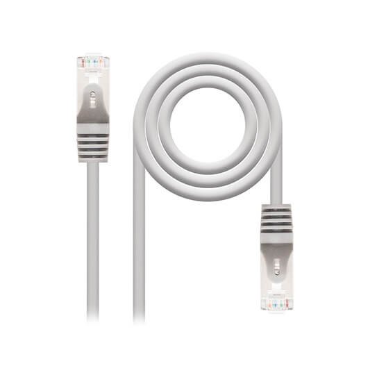 CABLE RED FTP CAT6 RJ45 NANOCABLE 10M GRIS - Imagen 2