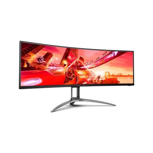 MONITOR GAMING LED 48.8 AOC AG493UCX2 CURVO BLACK - Imagen 2