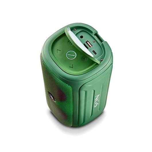 ALTAVOZ NGS ROLLER BEAST GREEN - Imagen 4