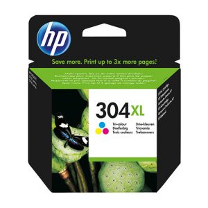CARTUCHO ORIGINAL HP Nº 304XL TRICOLOR N9K07AE