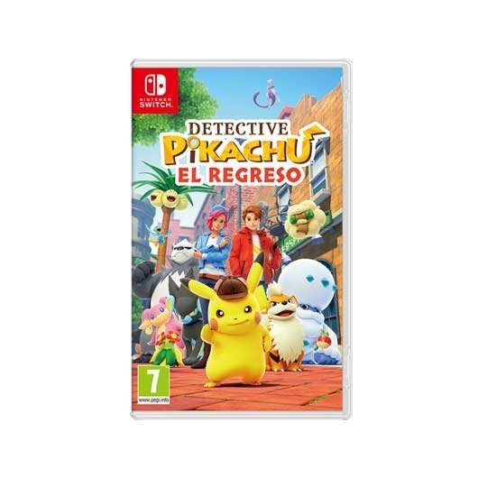 JUEGO NINTENDO SWITCH DETECTIVE PIKACHU:EL REGRESO