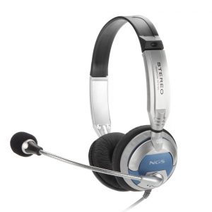 AURICULARES MICRO NGS MSX6PRO PLATA/NEGRO