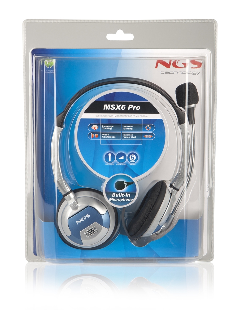 AURICULARES MICRO NGS MSX6PRO PLATA/NEGRO - Imagen 10