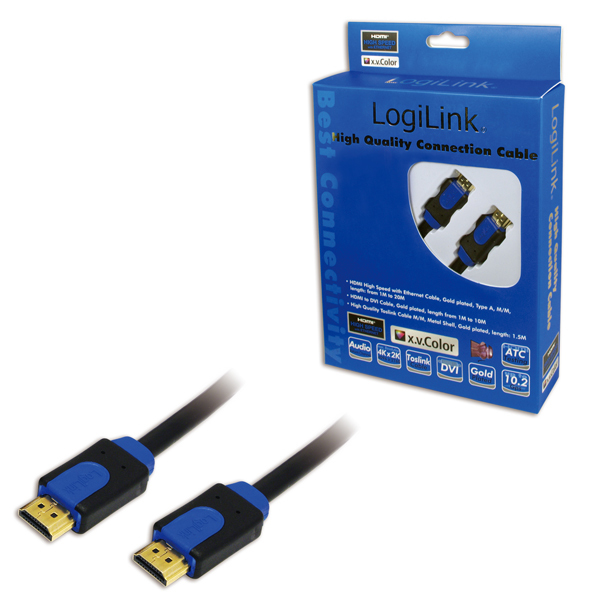 CABLE HDMI-M A HDMI-M 10M LOGILINK CHB1110 RETAIL CHB1110 - Imagen 2