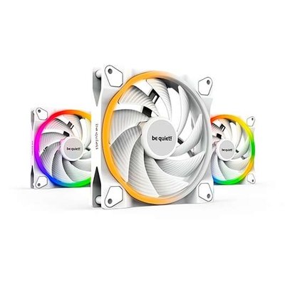 VENTILADOR 140X140 BE QUIET LIGHT WINGS HIGH SPEED WHITE - Imagen 4
