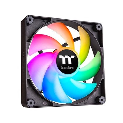 VENTILADOR 120X120 THERMALTAKE CT120 ARGB BLACK PACK 2UD - Imagen 5