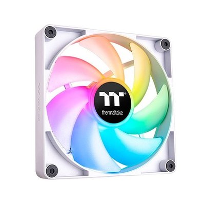 VENTILADOR 140X140 THERMALTAKE CT140 ARGB WHITE PACK 2UD - Imagen 5
