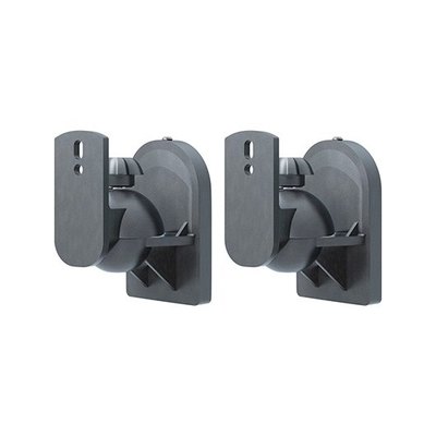 SOPORTE ALTAVOCES PARED GOOBAY UNIVERSAL NEGRO - Imagen 3