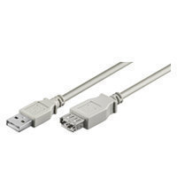 CABLE EXTENSOR USB(A) 2.0 A USB(A) 2.0 GOOBAY 5M GRIS - Imagen 2