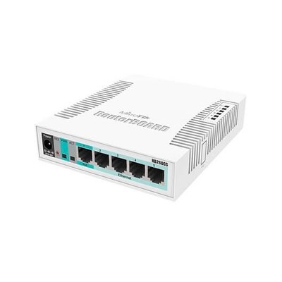 HUB SWITCH 5 PTOS MIKROTIK RB260GS - Imagen 3