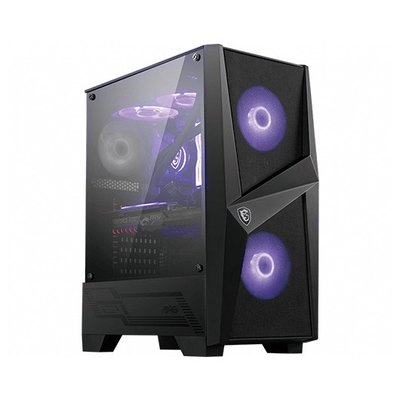 TORRE ATX MSI MAG FORGE 100M RGB NEGRO - Imagen 4