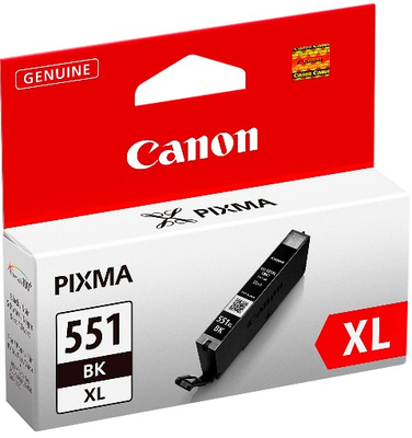 CARTUCHO ORIG CANON CLI-551XL BK NEGRO - Imagen 2