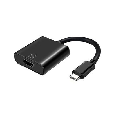 ADAPTADOR USB-C A HDMI 4K 60HZ AISENS 15CM NEGRO - Imagen 2