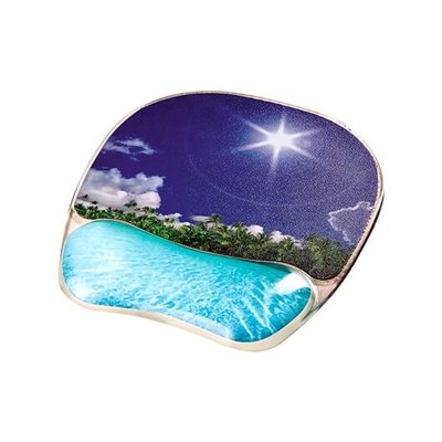 ALFOMBRILLA REPOSAMUÑECAS GEL PLAYA FELLOWES - Imagen 3