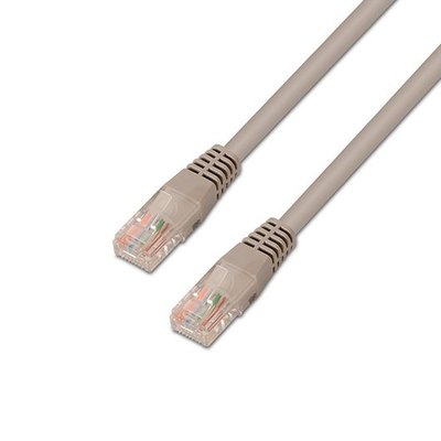 CABLE RED UTP CAT5 RJ45 AISENS 0.3M GRIS - Imagen 3