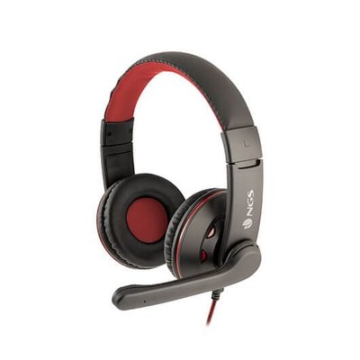 AURICULARES MICRO NGS VOX 420 DJ NEGRO Y ROJO - Imagen 5
