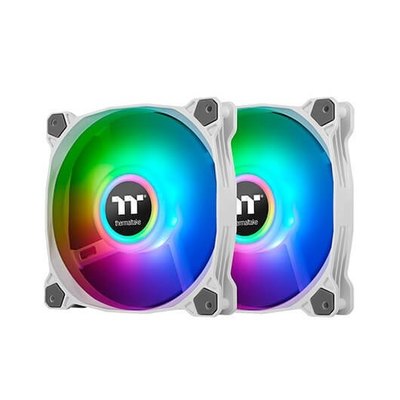VENTILADOR 140X140 THERMALTAKE PURE DUO 14 ARGB BLANCO - Imagen 5