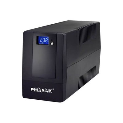 SAI/UPS 600VA PHASAK INTERACTIVO AVR 2XSCHUKO PH 9464 - Imagen 3