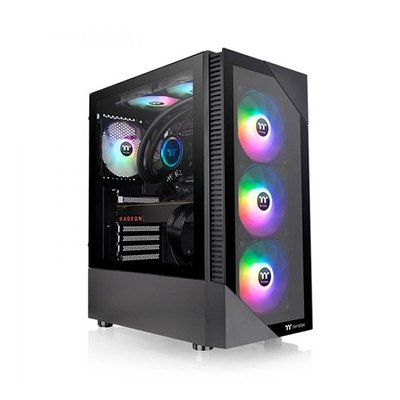 TORRE ATX THERMALTAKE VIEW 200 TG ARGB BLACK - Imagen 2