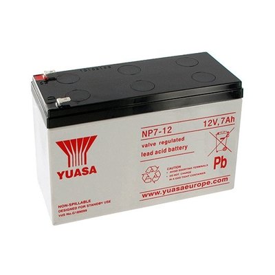 BATERÍA YUASA 7Ah/12V PARA SAI - Imagen 2