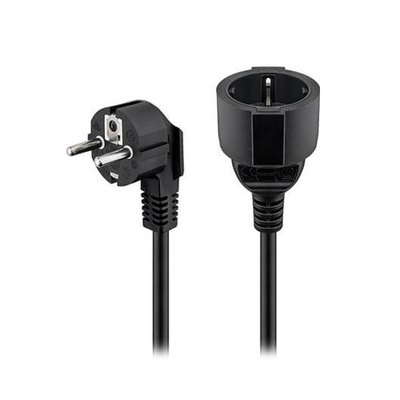 CABLE ALIMENTACION ALARGADOR GOOBAY 3M NEGRO - Imagen 2