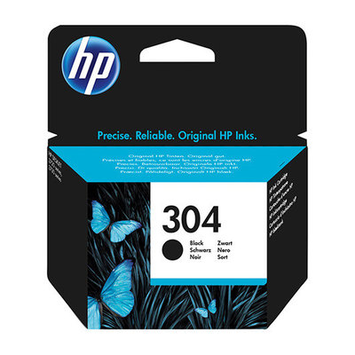 CARTUCHO ORIGINAL HP Nº 304 NEGRO N9K06AE - Imagen 2