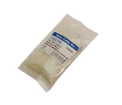 HERRAMIENTA BRIDA LOGILINK BOLSA 100UDS 100x2.5MM - Imagen 3