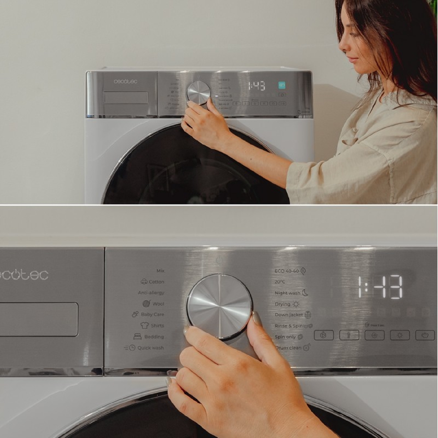 Lavadora secadora Bolero Wash&Dry 8580 Inverter B - Imagen 2